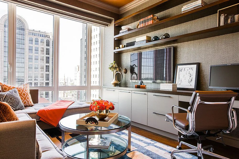 Home Office Corner: Maximize Unused Space in an Open-Concept Home