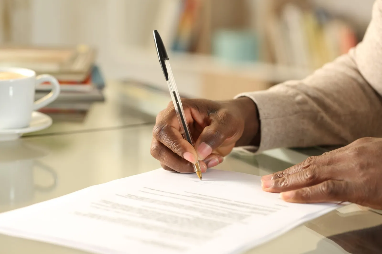 Lease Signing and Deposit