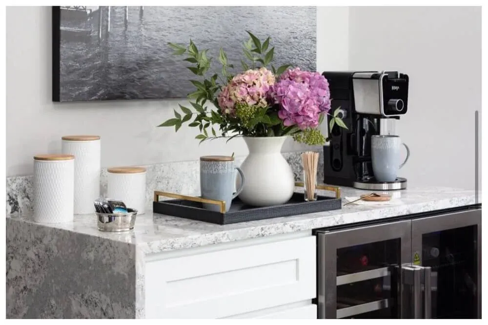 Create a Coffee or Tea Station: Start Your Day with Familiar Comfort