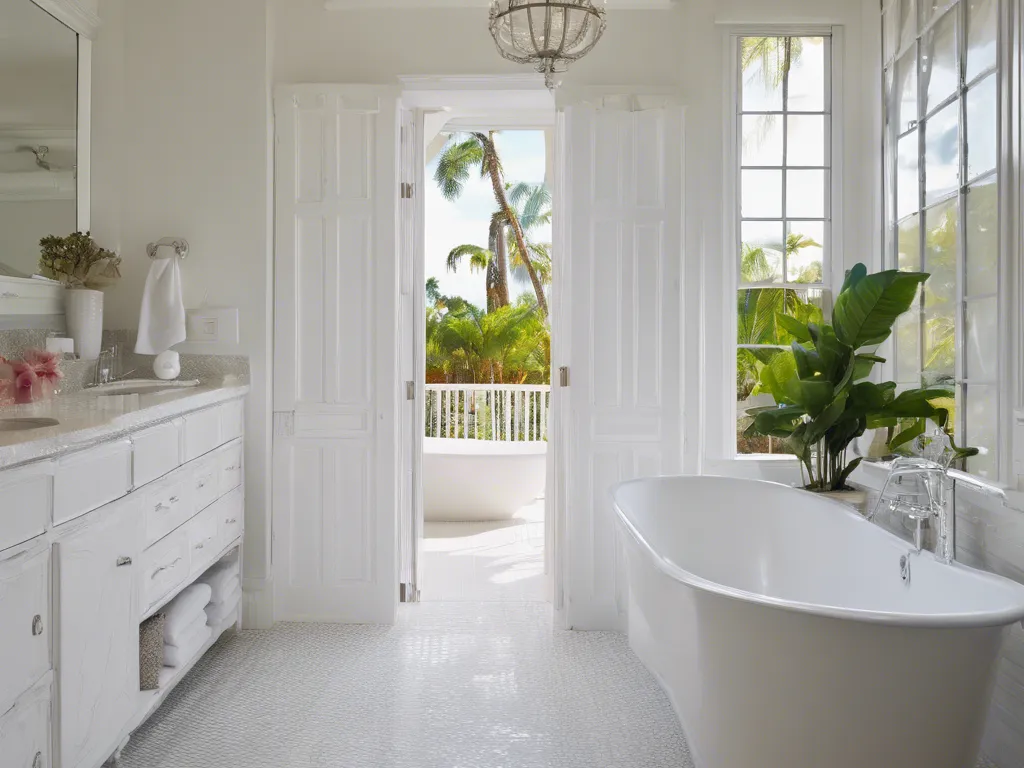 bathroom towels interior