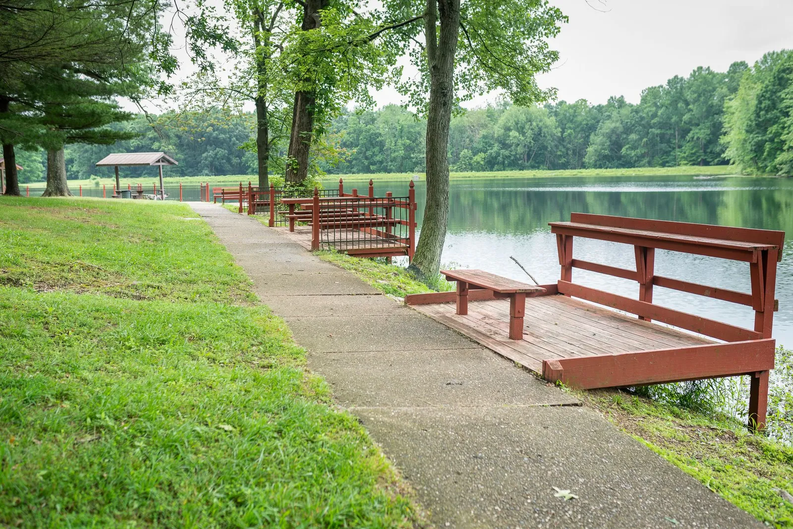 Covered Picnic Shelters: Relax with a View at Sullivan Park