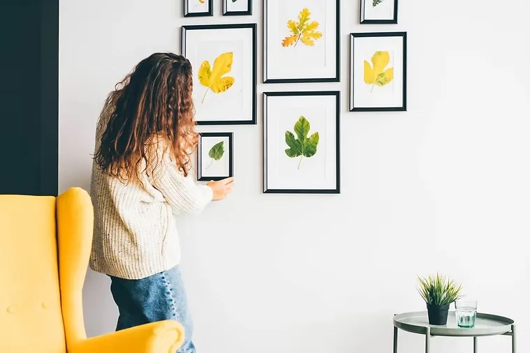 Hang Art Without Holes to Personalize Your Rental