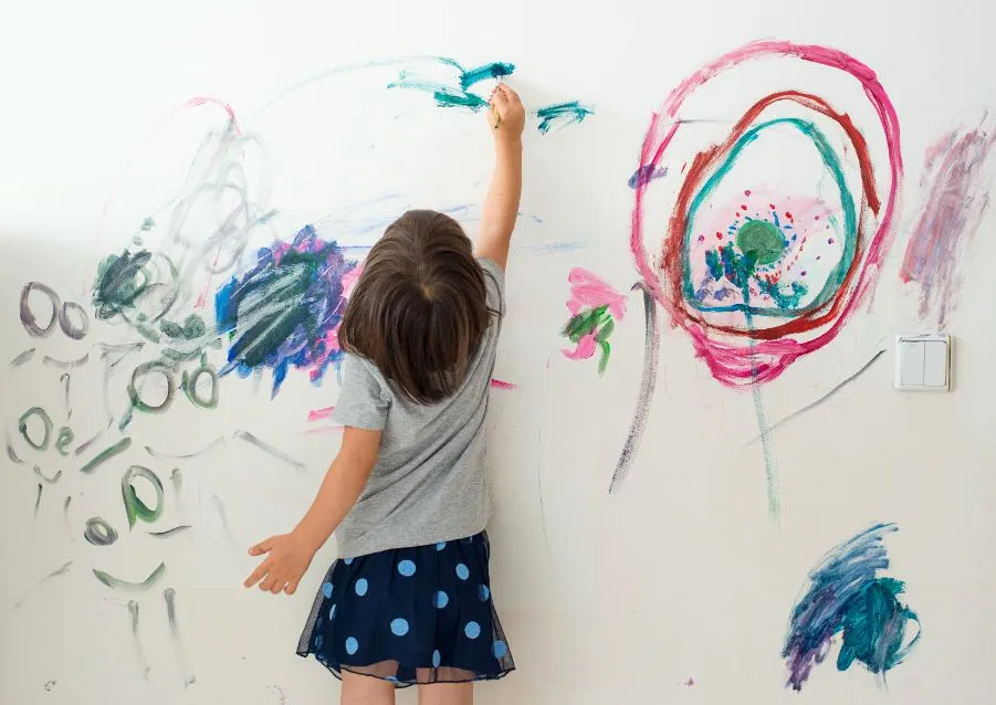 Use washable paints