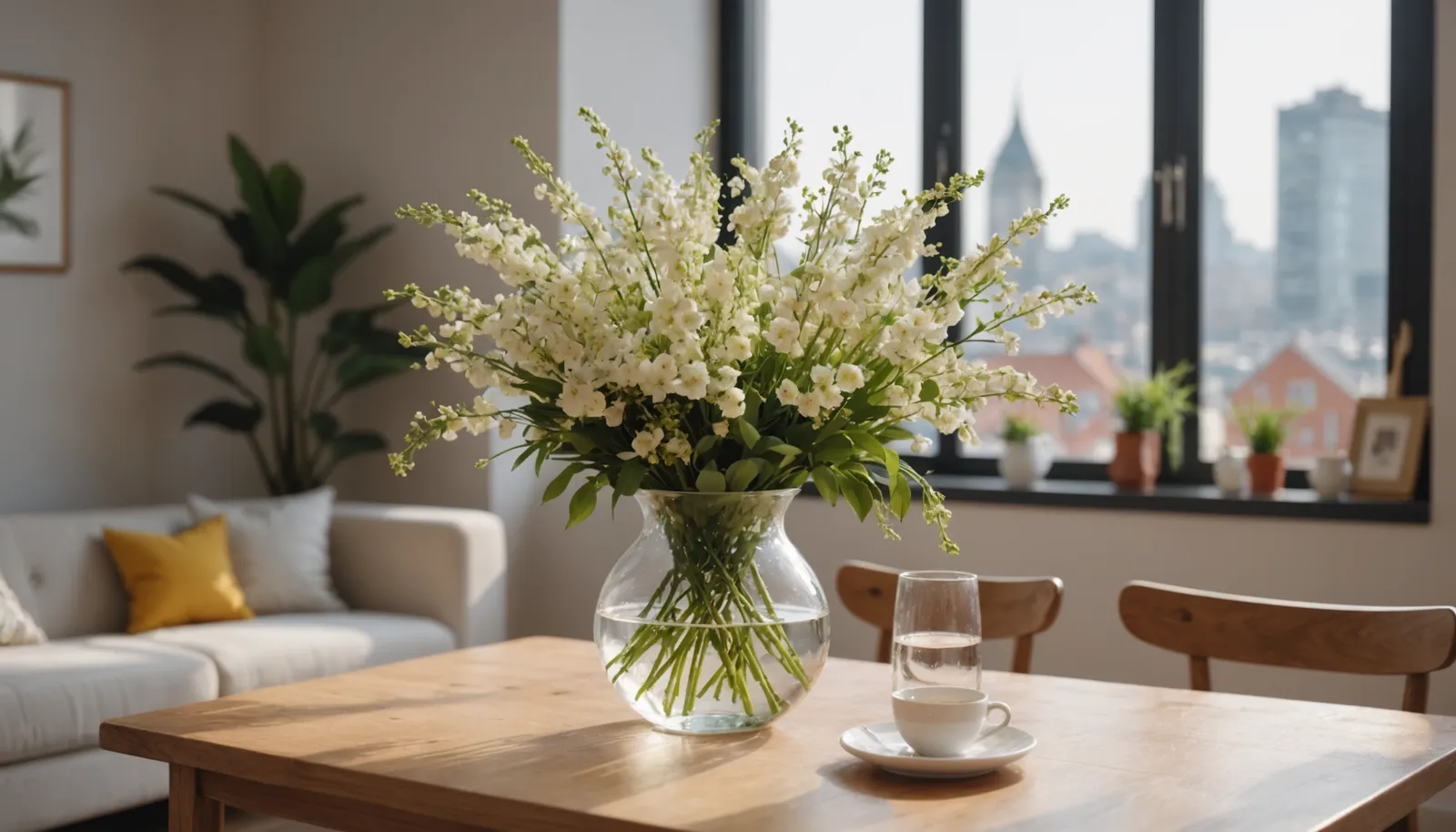 Creating a light and airy living space.