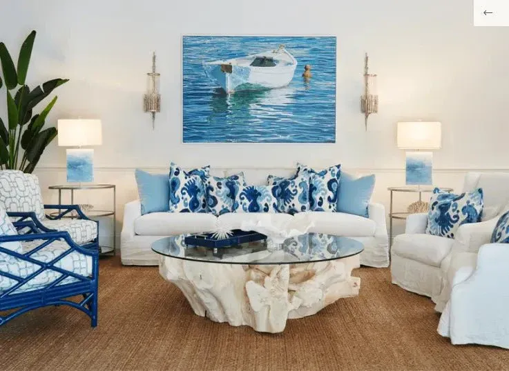 Layer Natural Textures to Create Coastal Chic Warmth