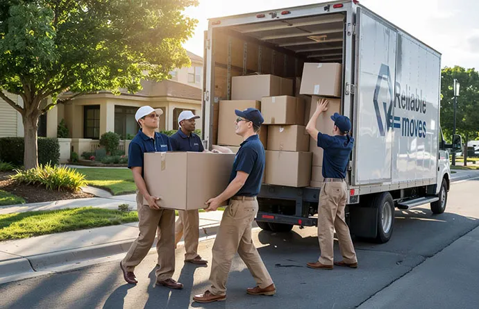 hiring professional movers, renting a moving truck, or purchasing packing supplies