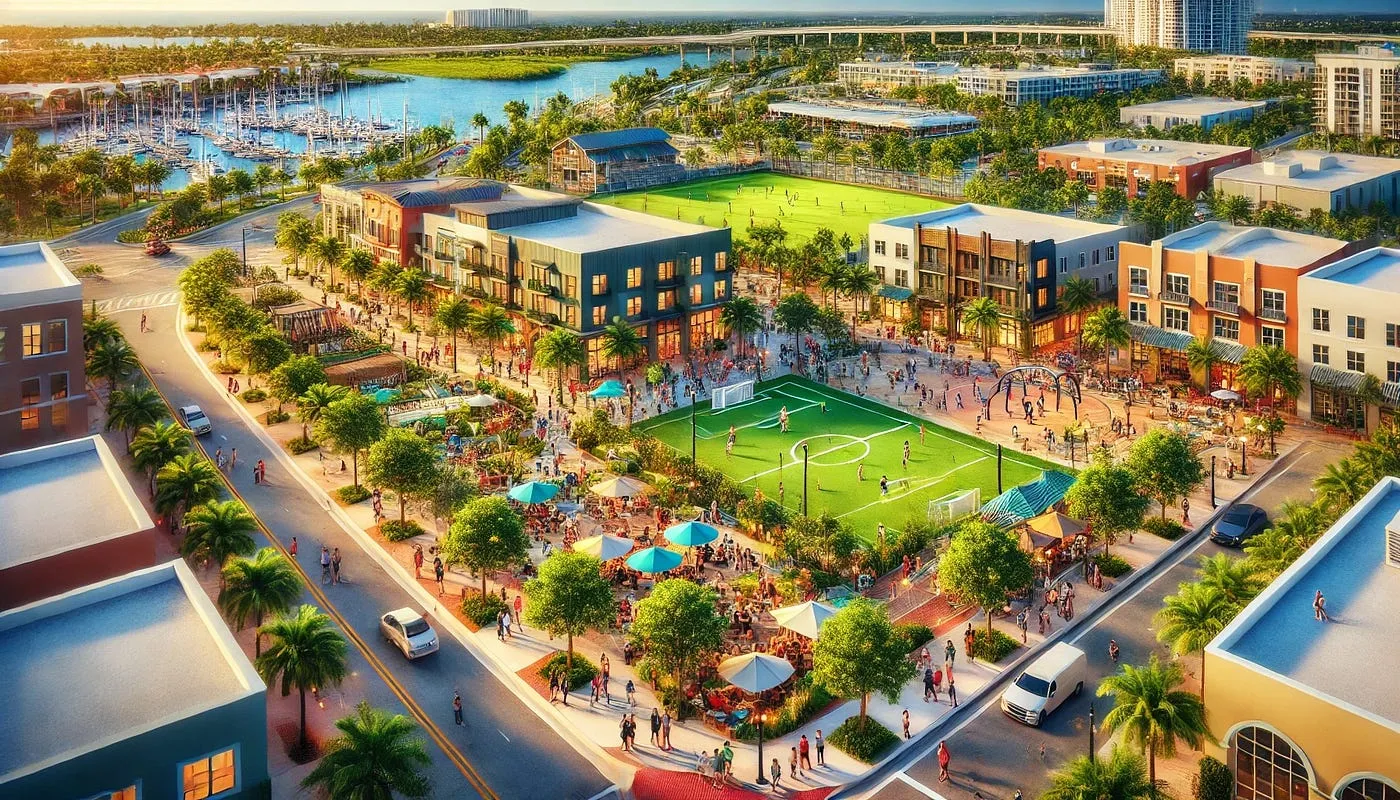 Vibrant Community and Amenities of Deerfield