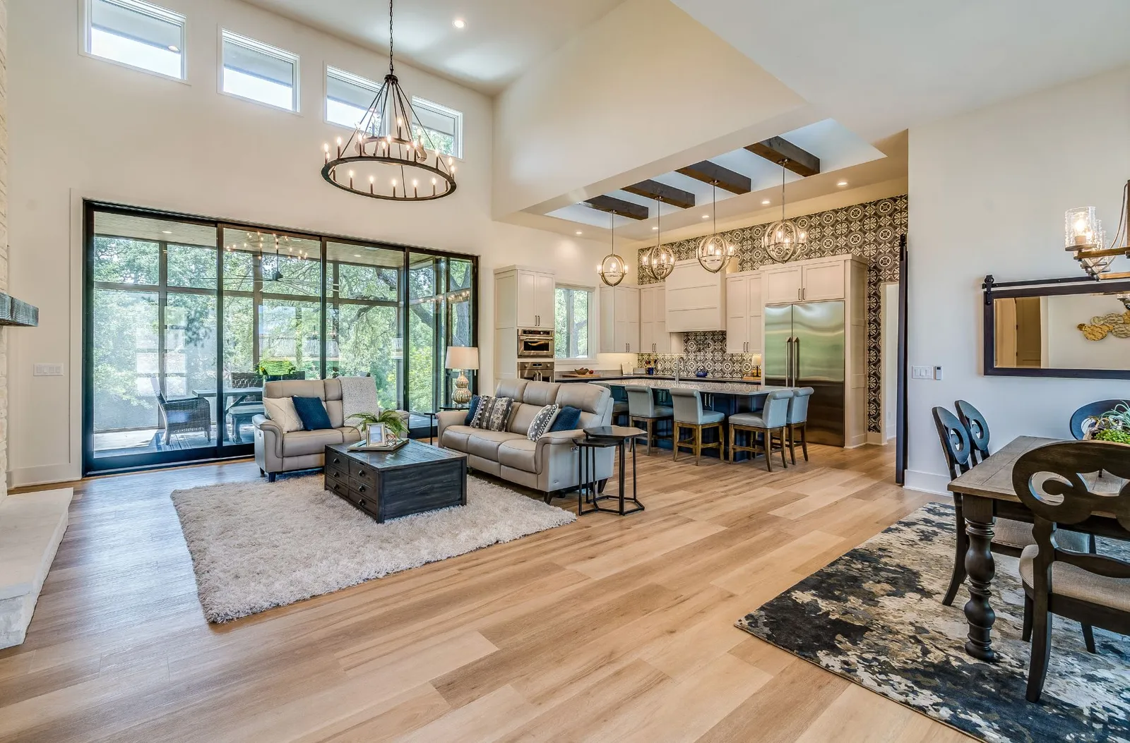 Living Room: Create a Comfortable Gathering Space in an Open-Concept Home