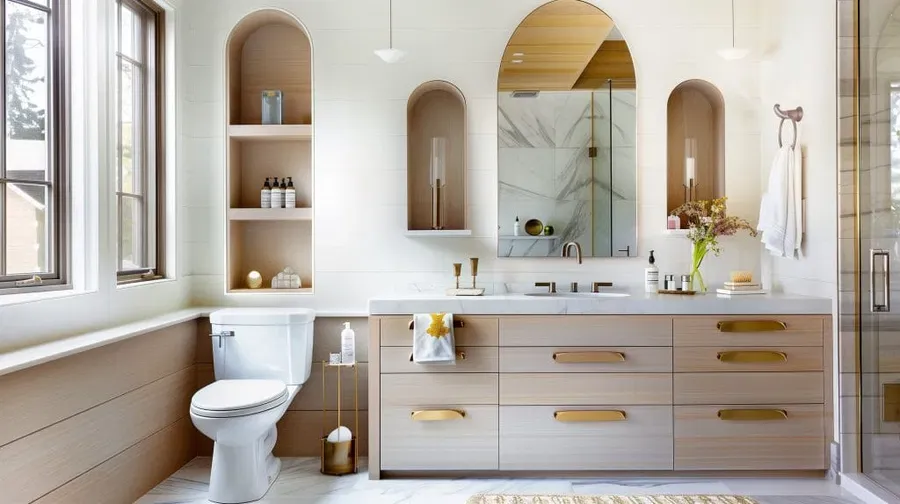 Efficient Kitchen and Bathroom Cabinets: Enhancing Organization in Rentals