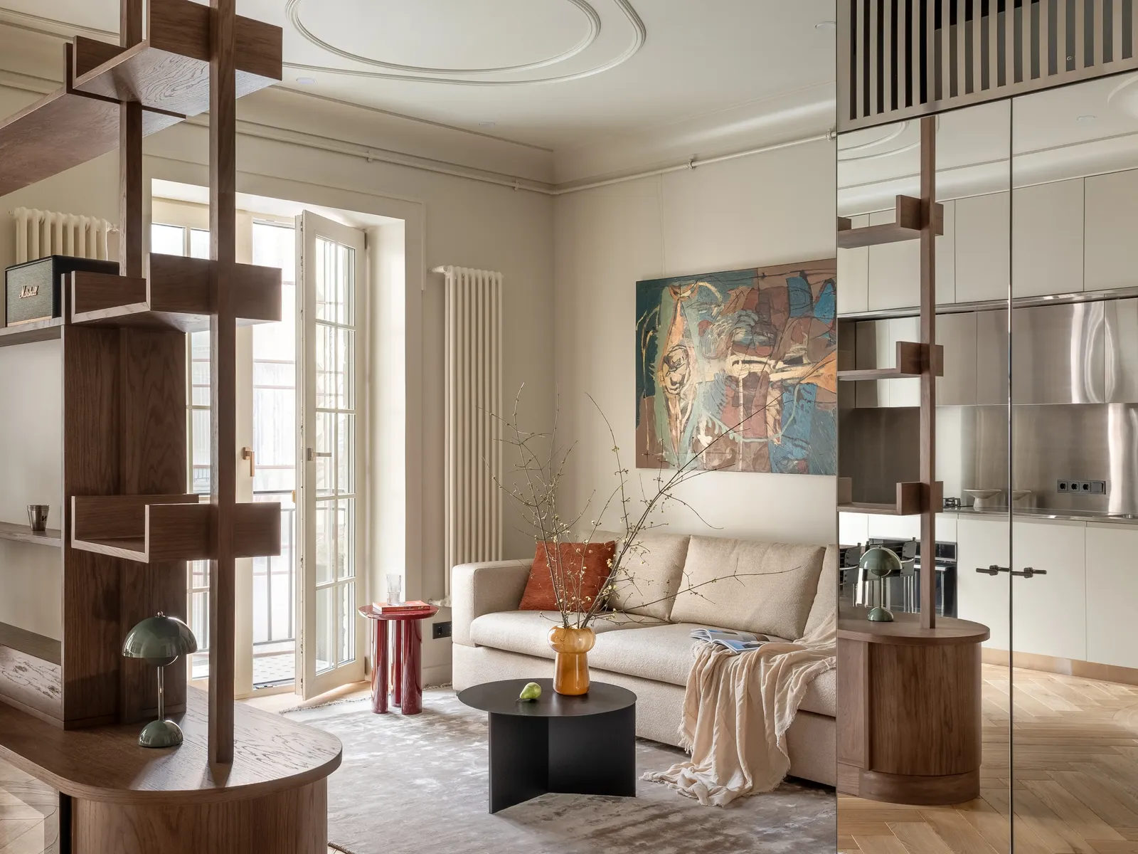 Beyond its thoughtfully designed interiors, this furnished rental truly shines through its exceptional location