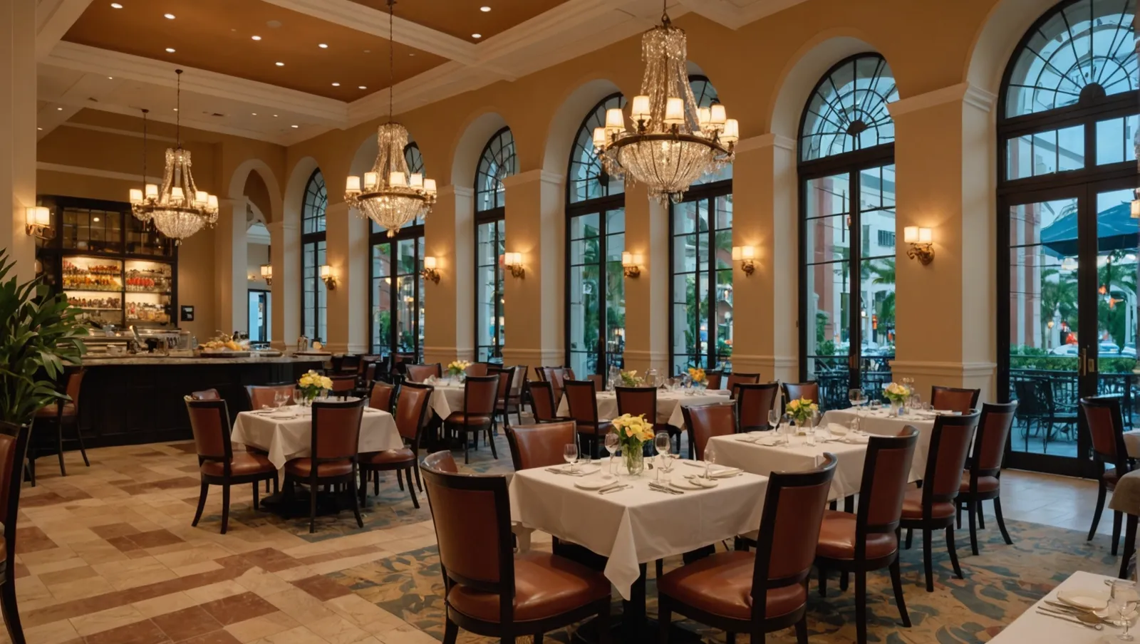 Dining at Mizner Park