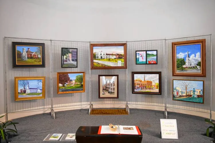 Greenfield Recorder - Old Deerfield Painting Group's annual exhibit putting downtowns on display