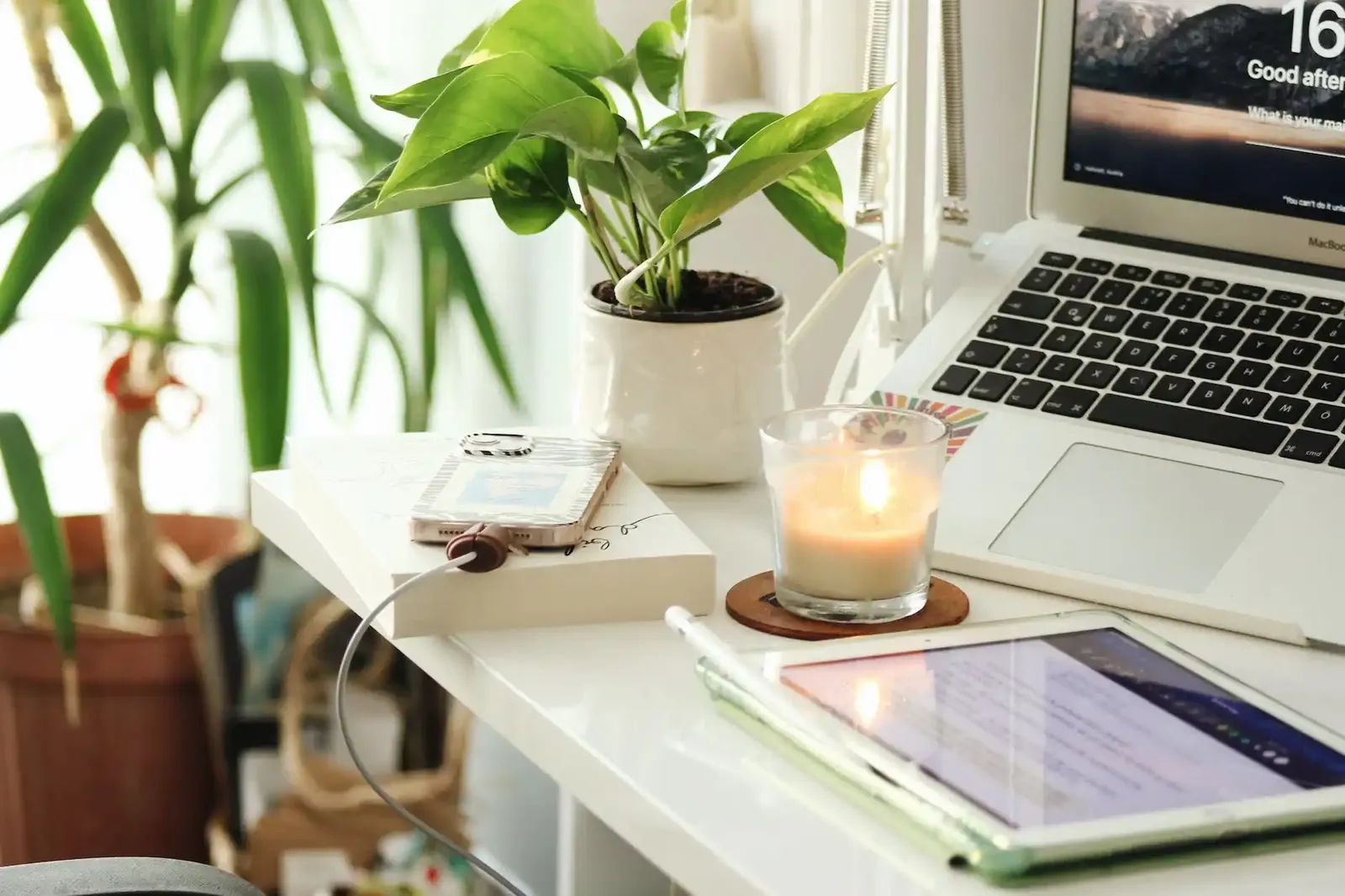 A Floral-Inspired Oasis for Remote Work and Creative Vibes