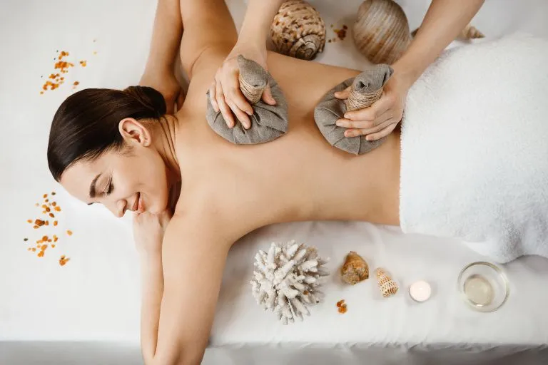 Spa relaxing time