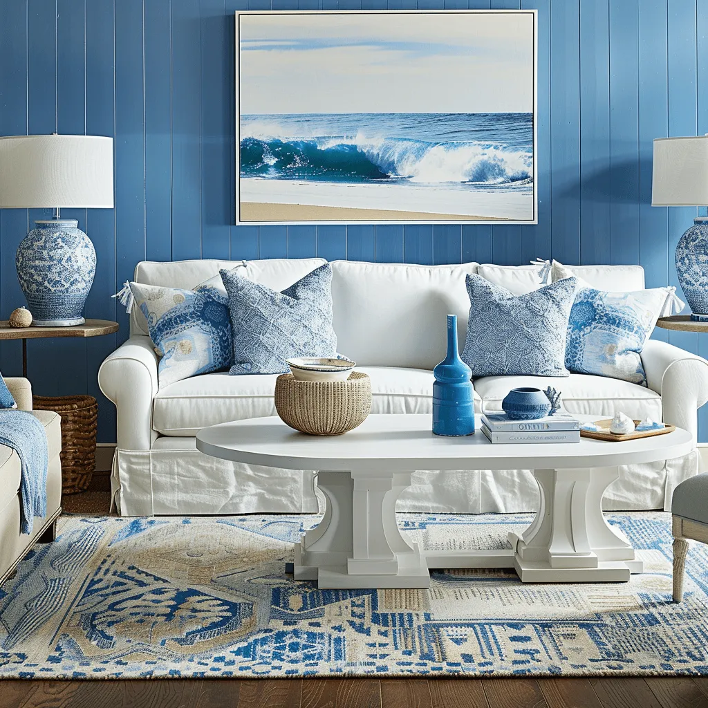 The Psychology of Coastal Colors in Interiors: How Blues, Greens, and Sandy Hues Influence Mood and Well-Being