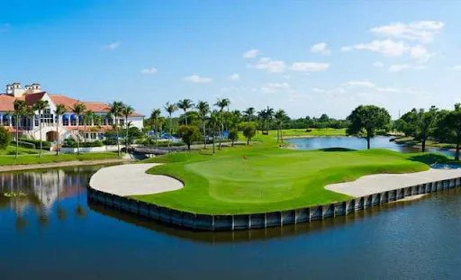 golf field in Boca Raton