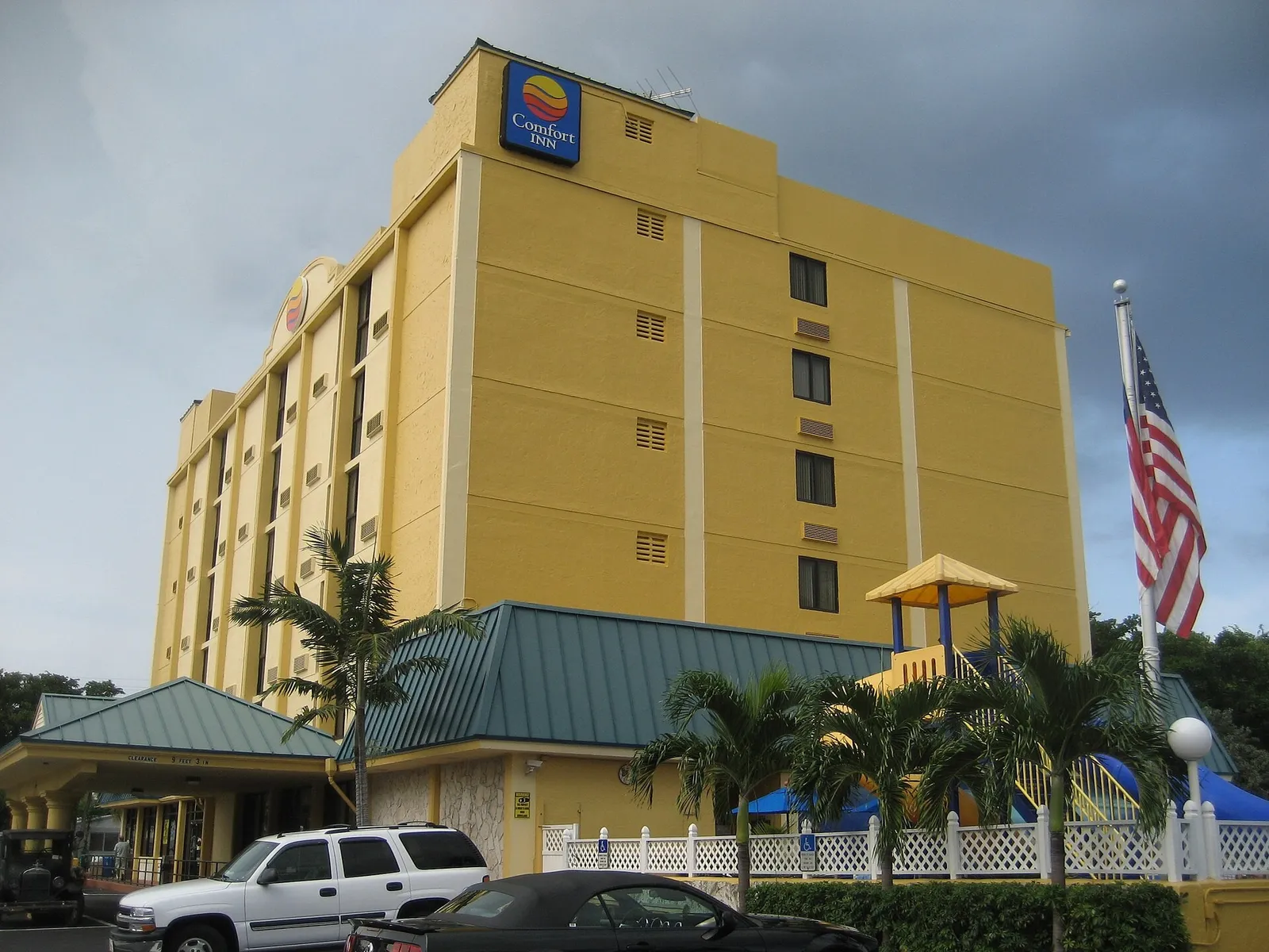Hotel exterior in Deerfield Beach, Florida